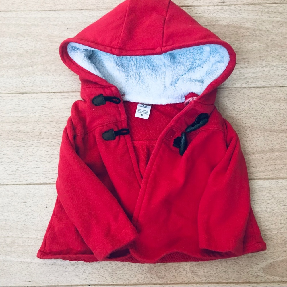 ☀️4 for $25☀️Carters 12 month red button up jacket